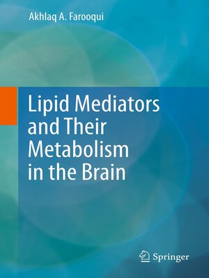 cover image of Lipid Mediators and Their Metabolism in the Brain